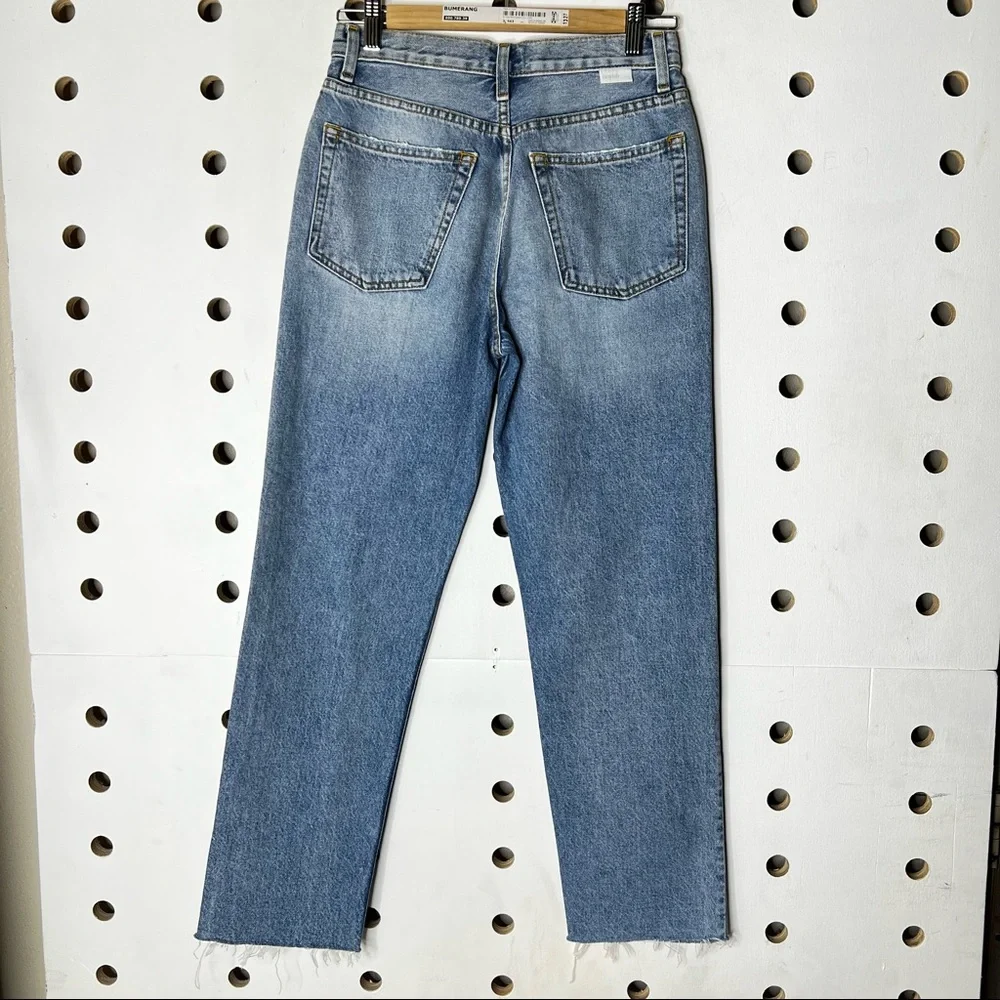 NEW Boyish The Tommy Gilda Crop High Waisted Jeans 26 - Picture 6 of 7